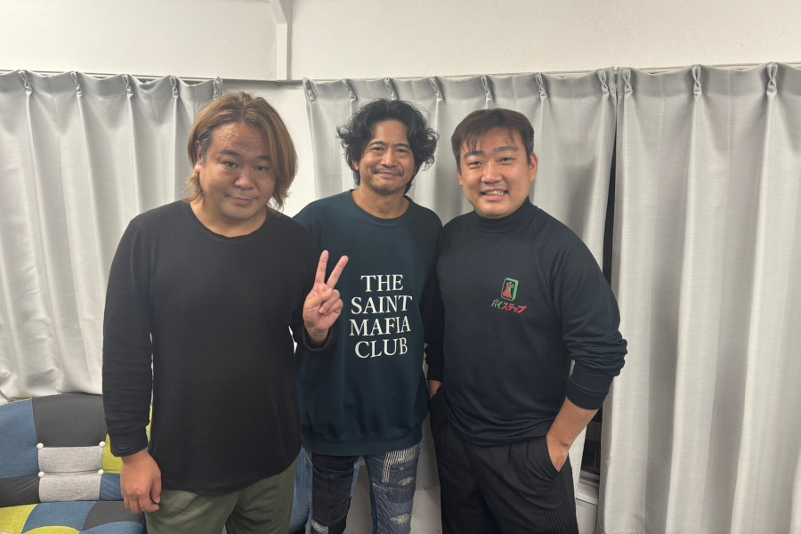 鈴木達也プロと萩原聖人さんにて（2025年9月）
