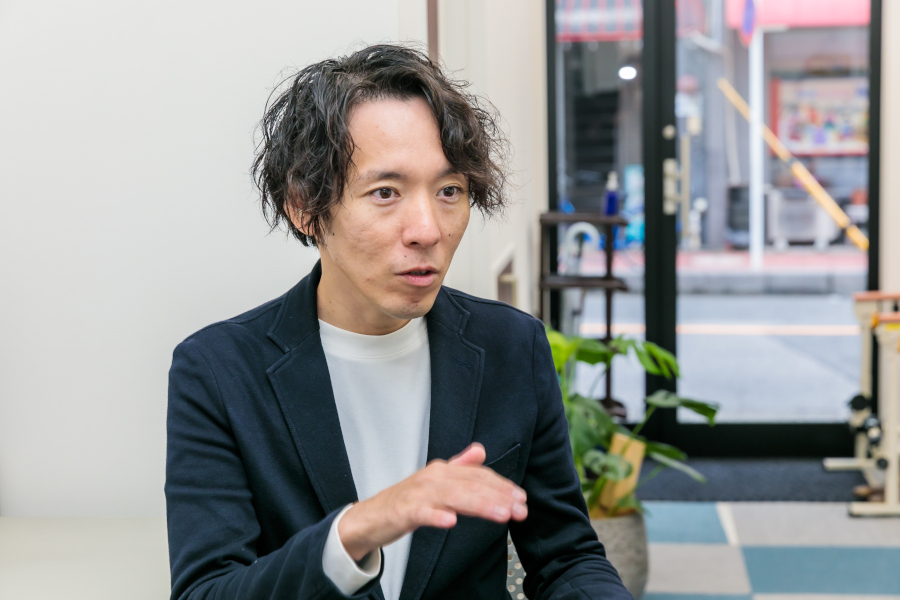 合田真也代表インタービュー時