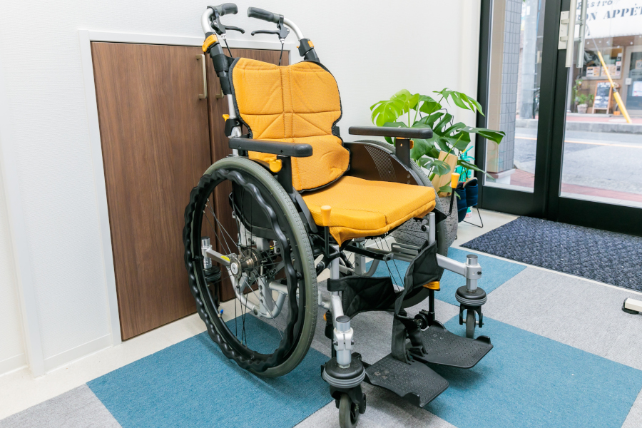 レンタル用の車椅子