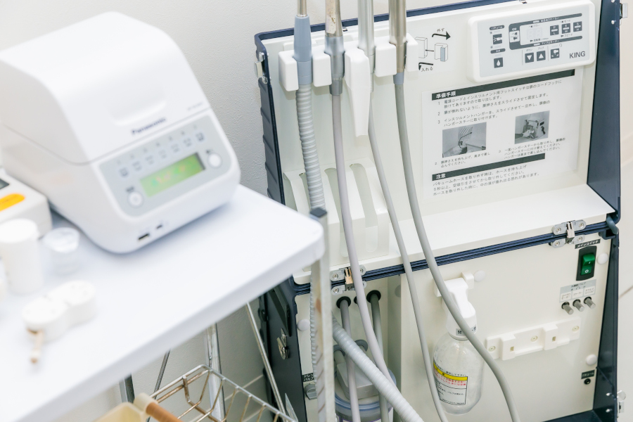 訪問歯科時に携行する機材