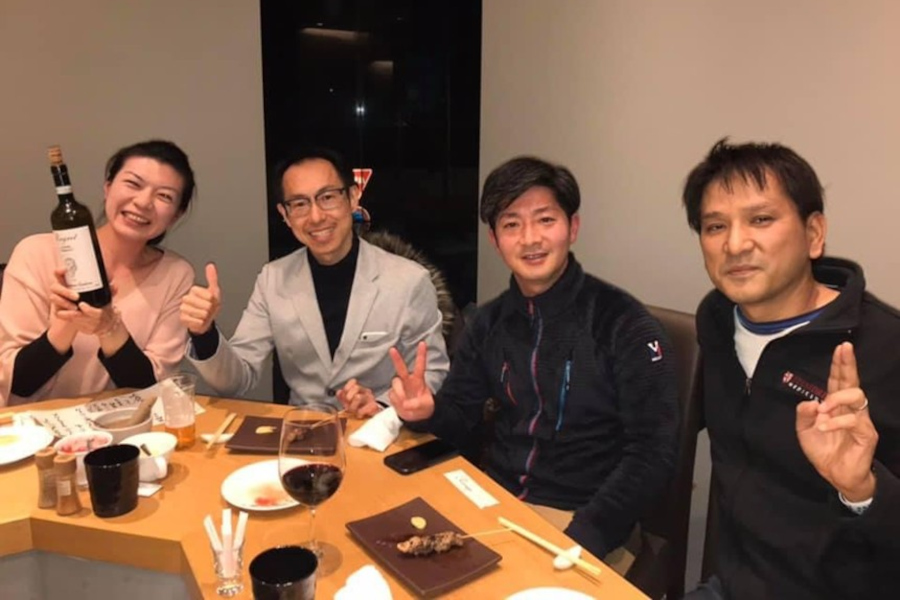 関本剛先生とともに