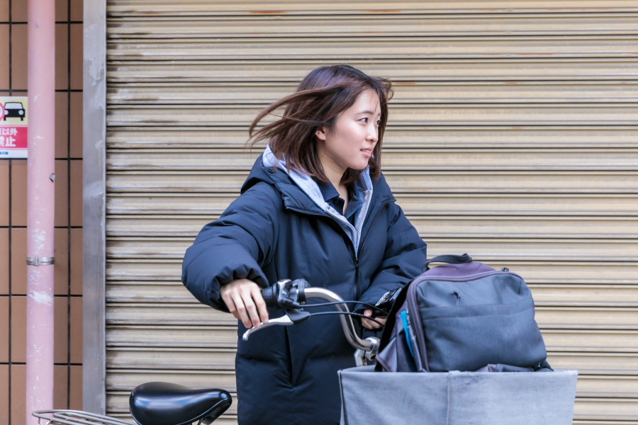 ワンファミ訪問看護リハビリステーション訪問に向かう様子