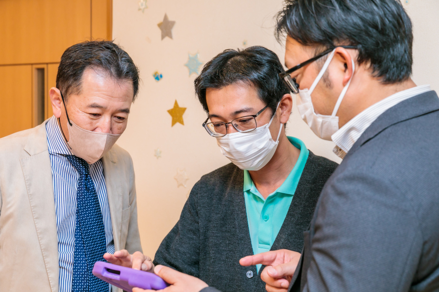 神頭さん、朴さん、有田さん