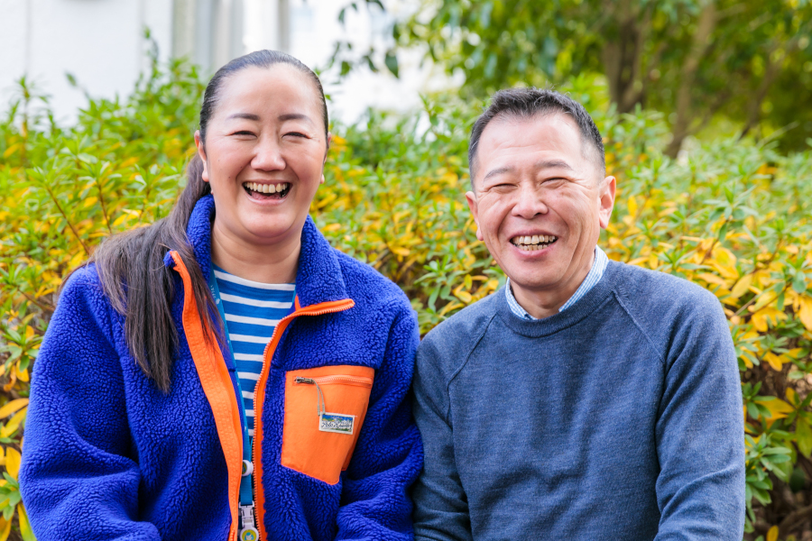 梅田恵美さんと神頭憲司さん