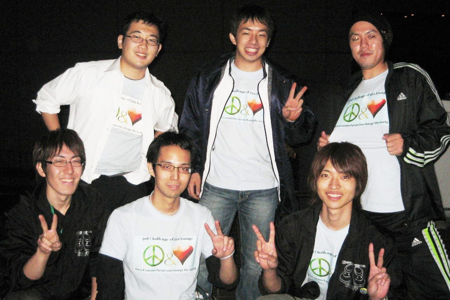 学園祭の企画運営に力を入れた学生時代