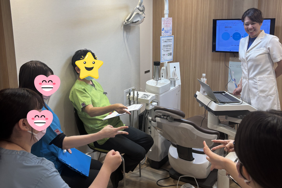 歯科クリニックでの研修