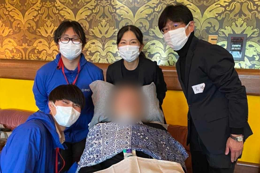 同行支援の写真