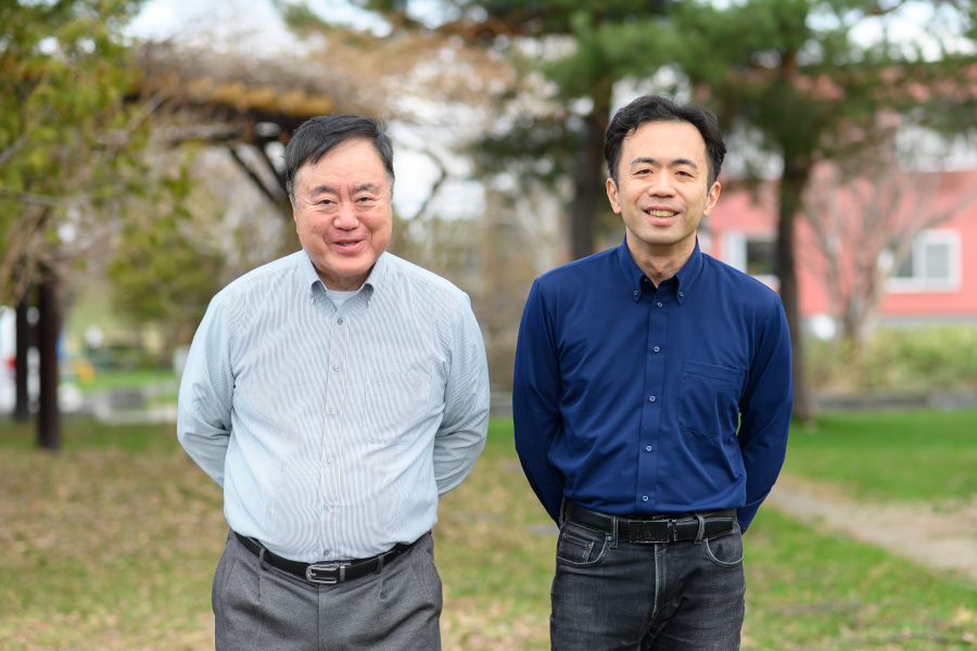 大坂社長と大坂晃さん