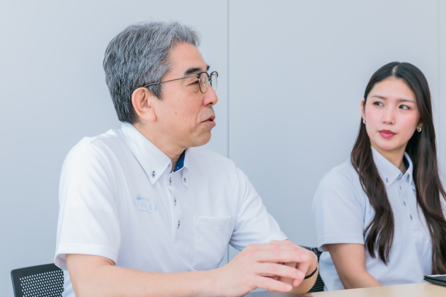 柳谷さんと鈴木さん