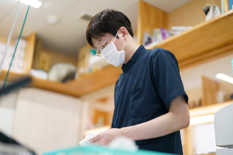 訪問へ準備中