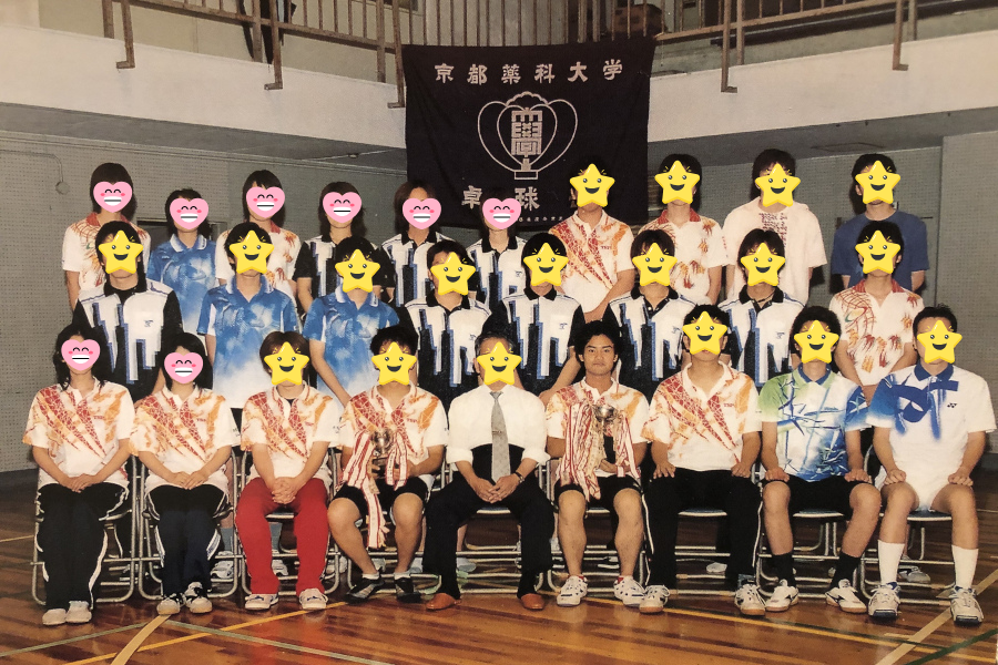 大学での卓球部時代