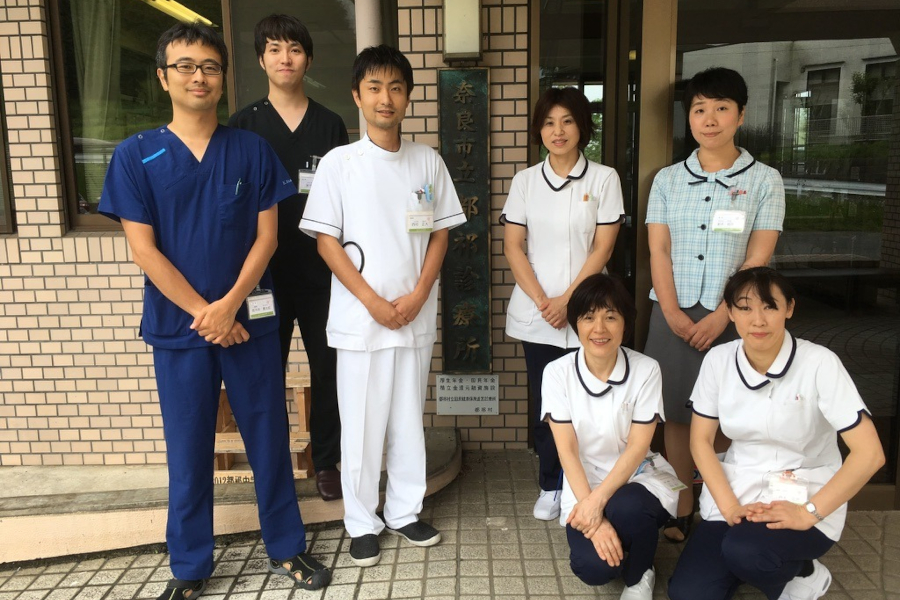 都祁診療所に赴任した当時