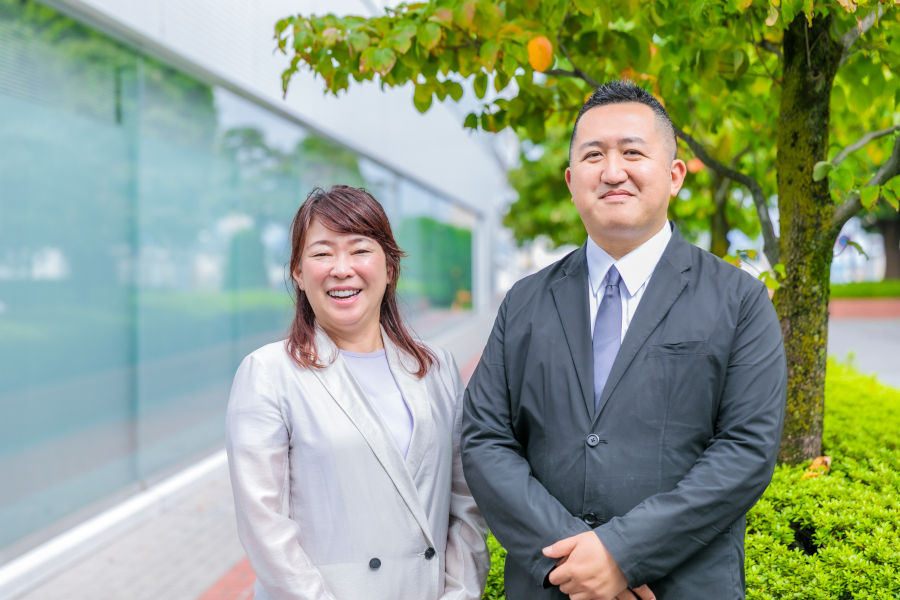 白瀧貴美子先生と鈴木一誠さん